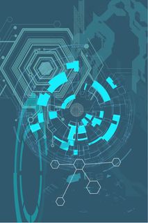 简约网络科技背景