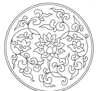 元明时代 矢量版画 古典图案 矢量中华五千年 AI源文件_0241