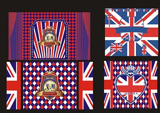 英伦风婚庆婚礼背景图片