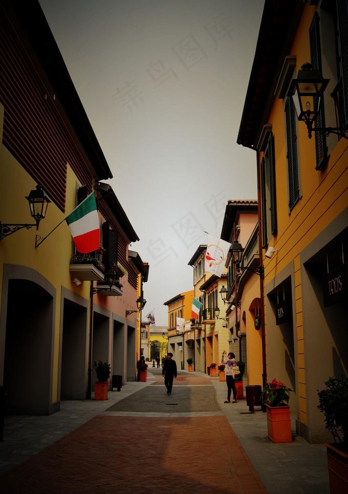 欧式街道图片