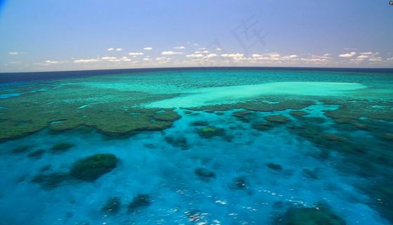 海岸海滩风景画视频