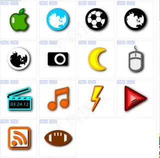 简约设计桌面图标下载