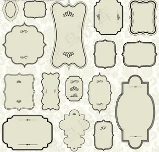 古典欧式花边免费下载