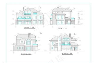 农村自建房CAD图