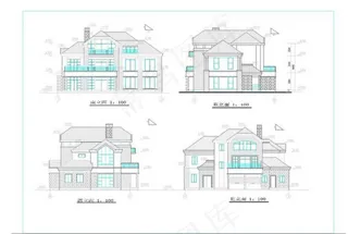 农村自建房CAD图