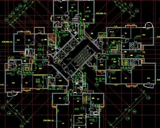 黄埔雅苑 标准层平面图图片