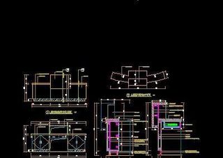 二层儿科候诊区分诊台详图-门诊、急...