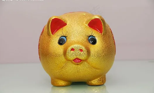 金猪储蓄罐3图片