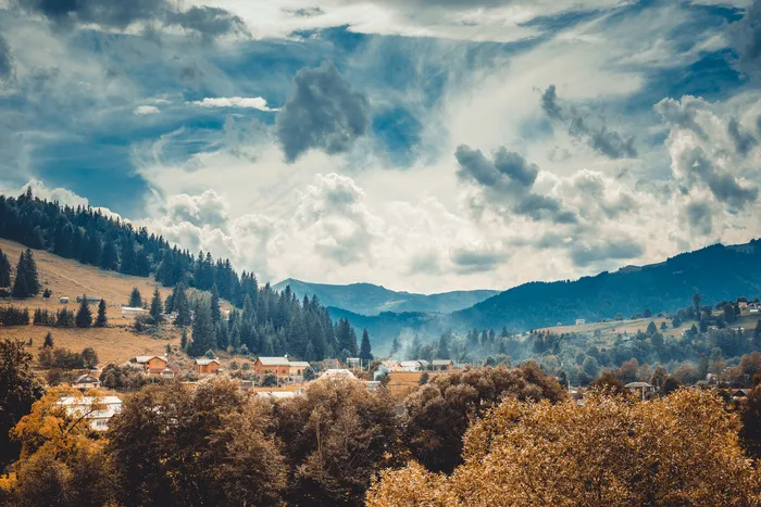 喀尔巴阡山脉风景