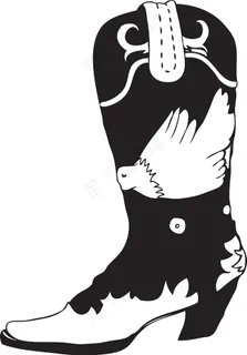 狂野西部的向量元素