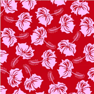 落叶花纹花边素材免费下载