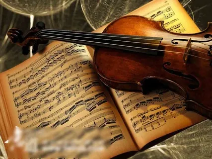 书本上的小提琴