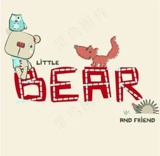 小熊动物图片