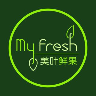 标志设计水果标志绿色标志圆形标志叶...