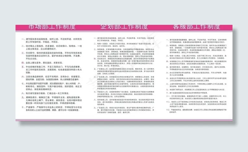 策划科制度图片cdr矢量模版下载