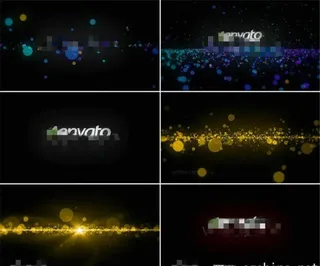 大气震撼粒子logo演绎动画模板