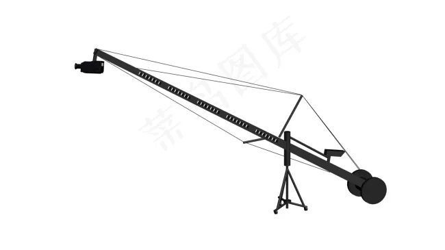 3dmax摇臂模型