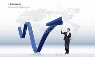 箭头 上升箭头图片