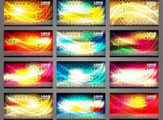 名片 卡片 底纹素材图片