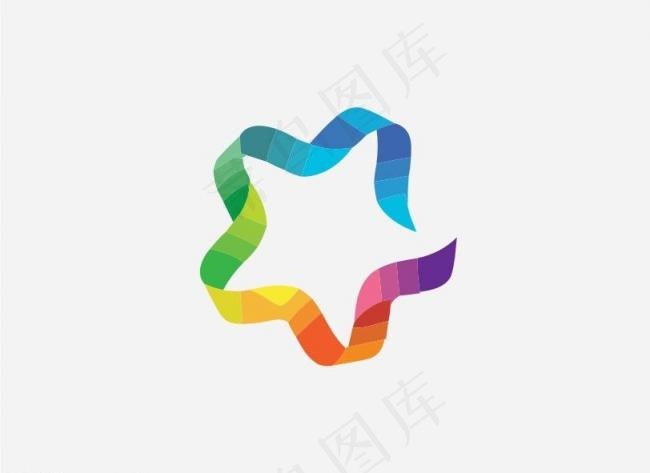 星形logo图片