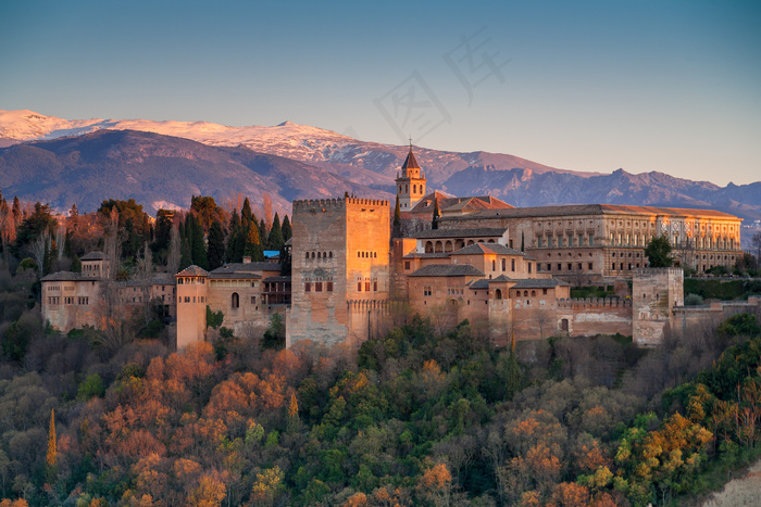 树林里的城堡庄园