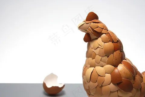 创意鸡蛋壳鸡蛋公鸡蛋清蛋黄蛋壳蛋白...