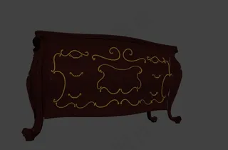 欧式柜子模型图片