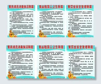食品管理制度牌图片 食品管理制度牌图片