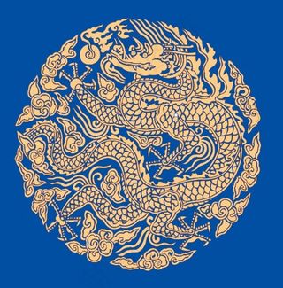 中国矢量传统素材龙纹