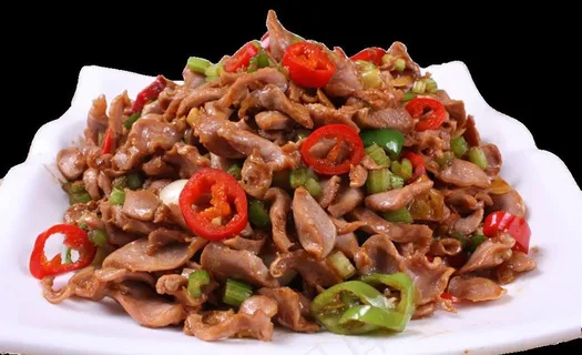 风味爆鸡胗图片 风味爆鸡胗图片