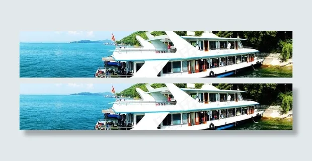 停泊的游艇图片