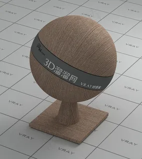 vray浅褐色墙布材质