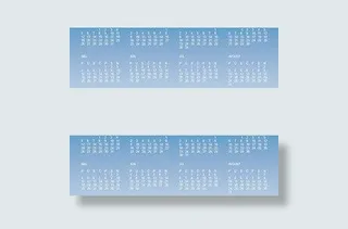 2009年日历模板 下载