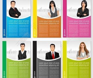 商务人物头像造型图片