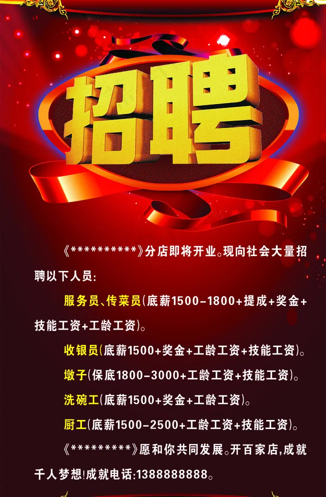 招聘图片(2953X4428(DPI:100))psd模版下载
