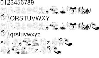 圣诞节字体下载 图形设计字体 图形...