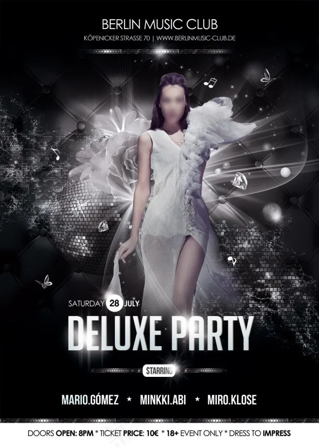 国外酒吧海报(2555X3583(DPI:300))psd模版下载