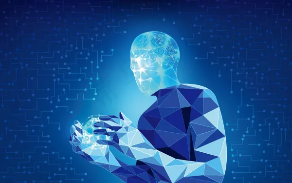现代时尚高科人物抽象矢量科技元素eps,ai矢量模版下载