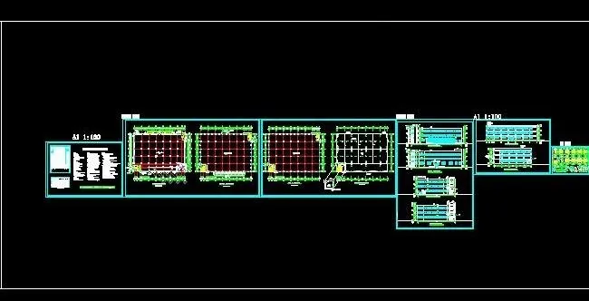 某3层办公楼仓库建筑施工图