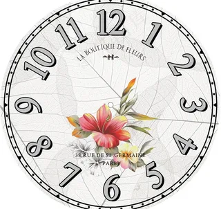 纹理欧式钟面图图片