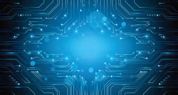蓝色科技背景图 蓝色科技背景图
