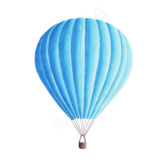 六一儿童节卡通蓝色热气球六一儿童节卡通蓝色热气球,免抠元素