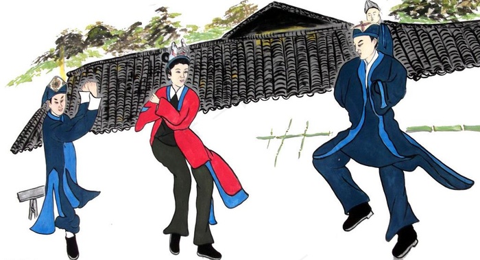 畲族舞蹈图片