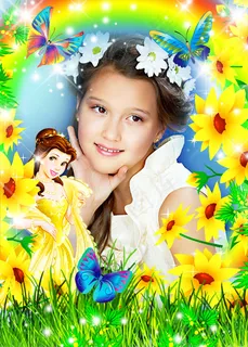 儿童相册模板PSD分层素材