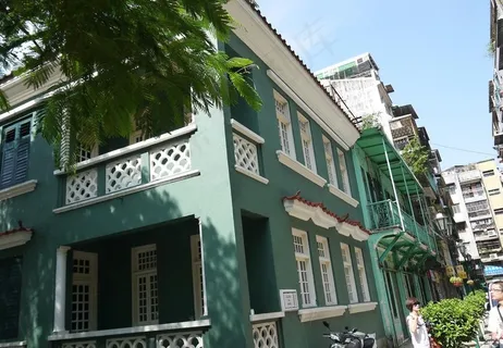 欧式绿色房子图片 欧式绿色房子图片
