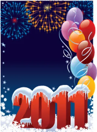 2011年日历挂历模板矢量图