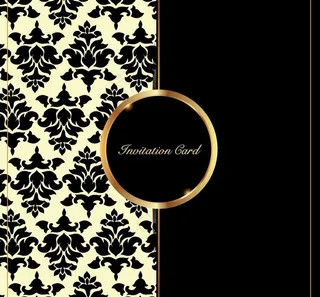 欧式花纹背景图片