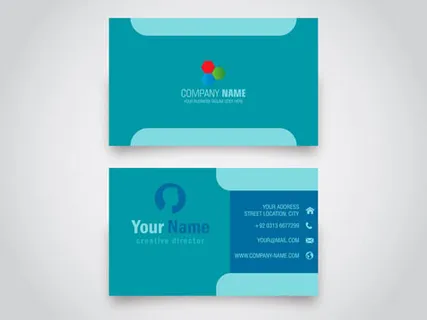 时尚版式创意名片矢量集合