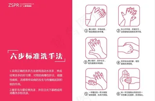 6步标准洗手方法图片