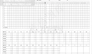 美容美发行业专用表格 美发开支收入...
